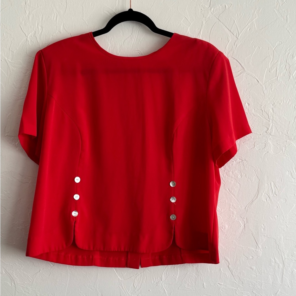 Willow Ridge Vintage Buttoned Top